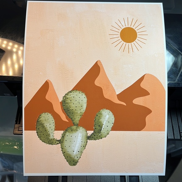 Wall Art Boho Nature Plants Print Illustration Unframed - Picture 13 of 14